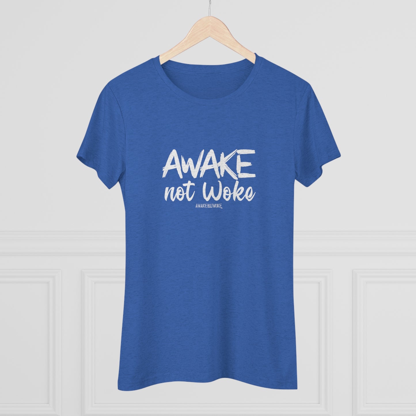 Women's Awake Not Woke Tee