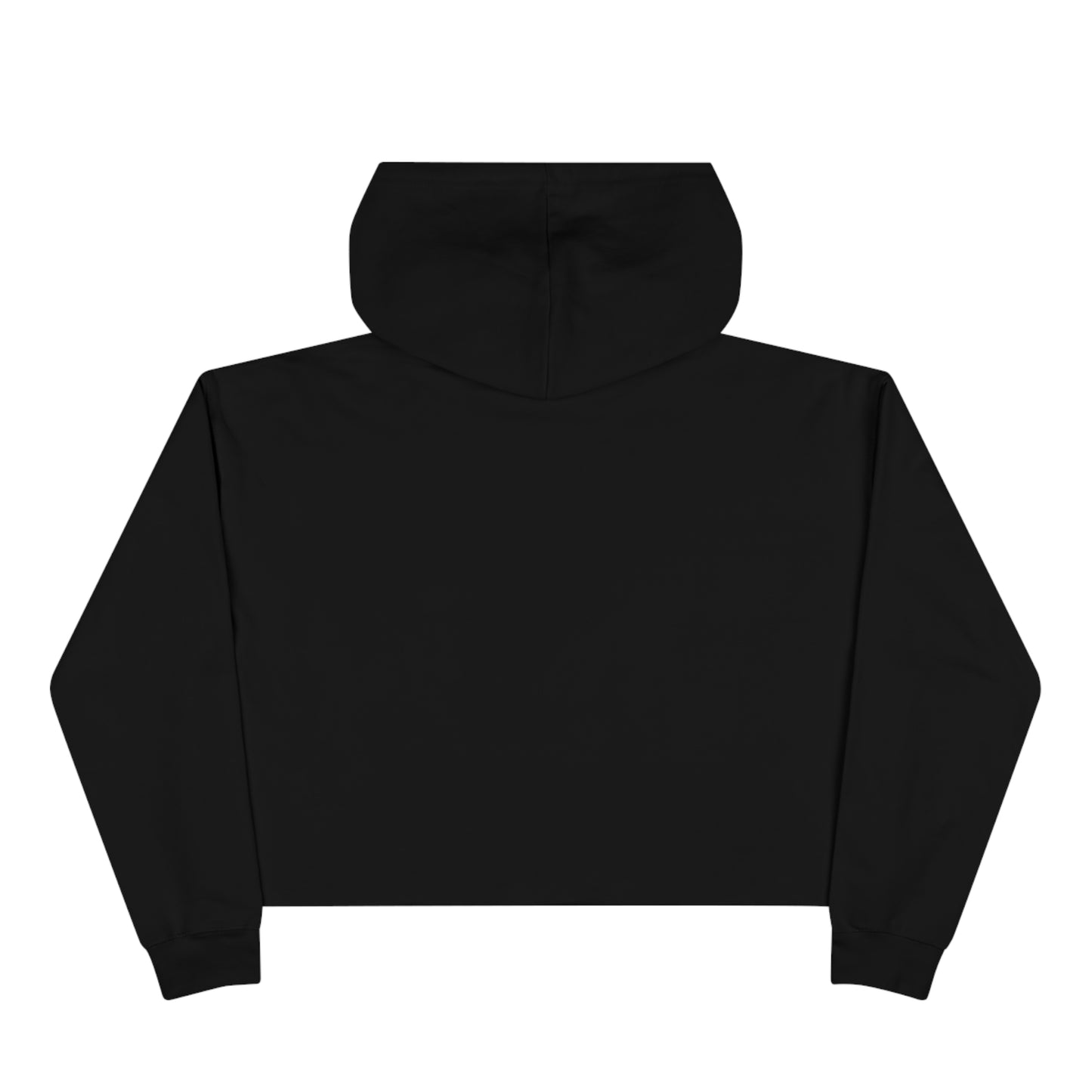 Womens Crop Hoodie Defund The Media