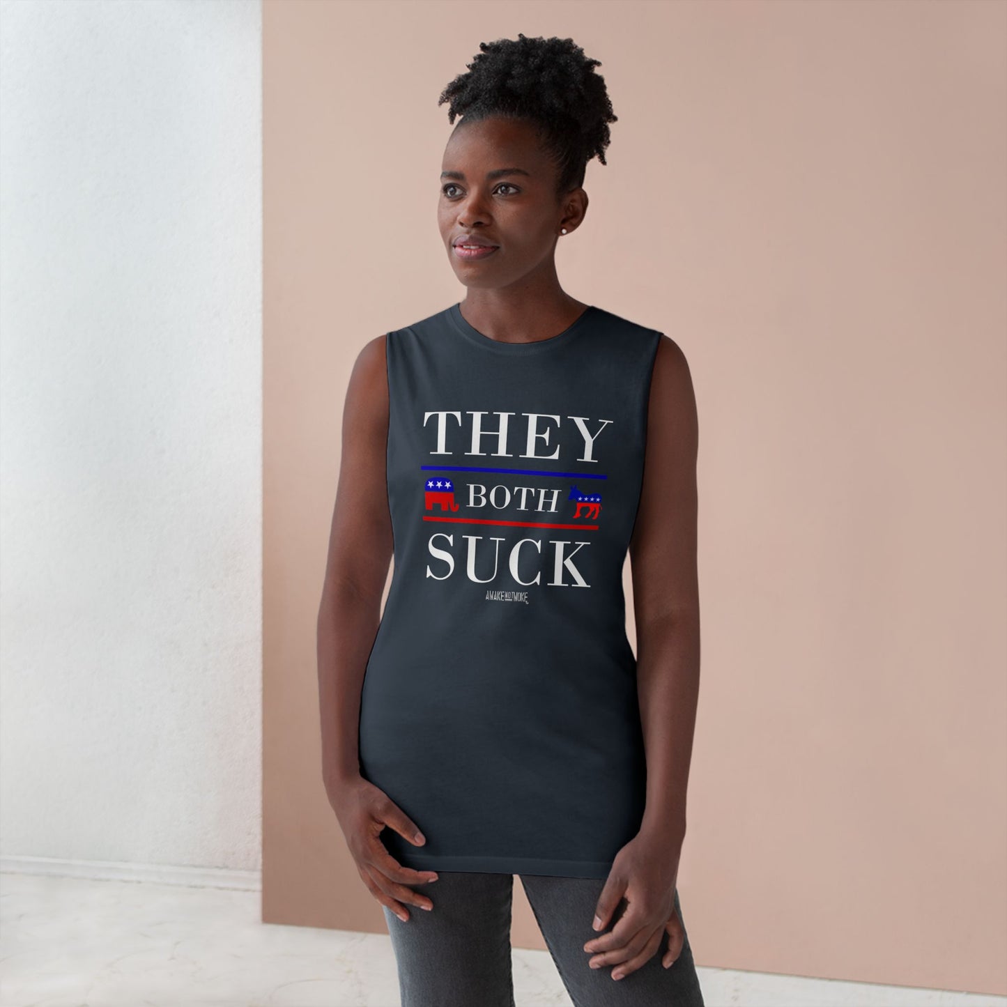 Unisex They Both Suck Tank