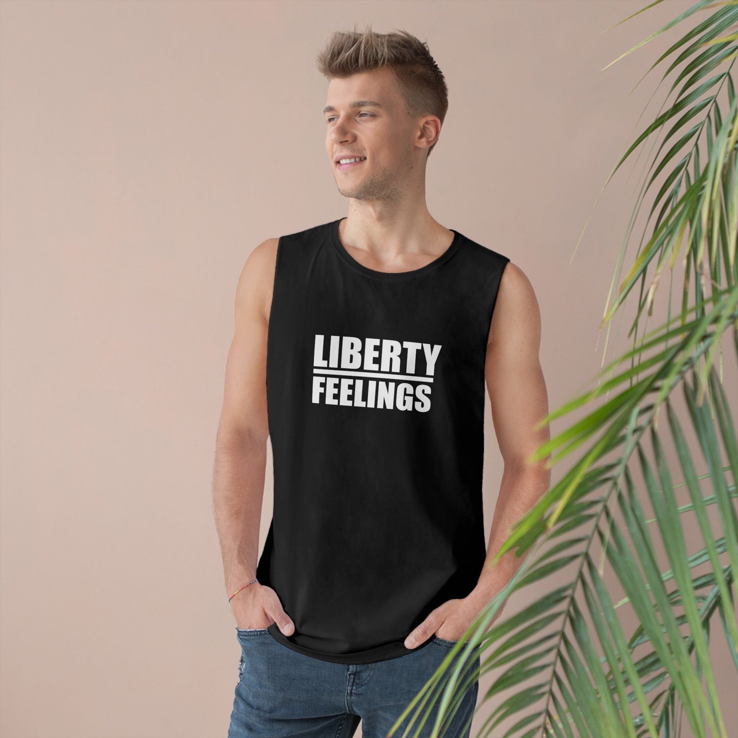 Unisex Liberty Over Feelings Sleeveless