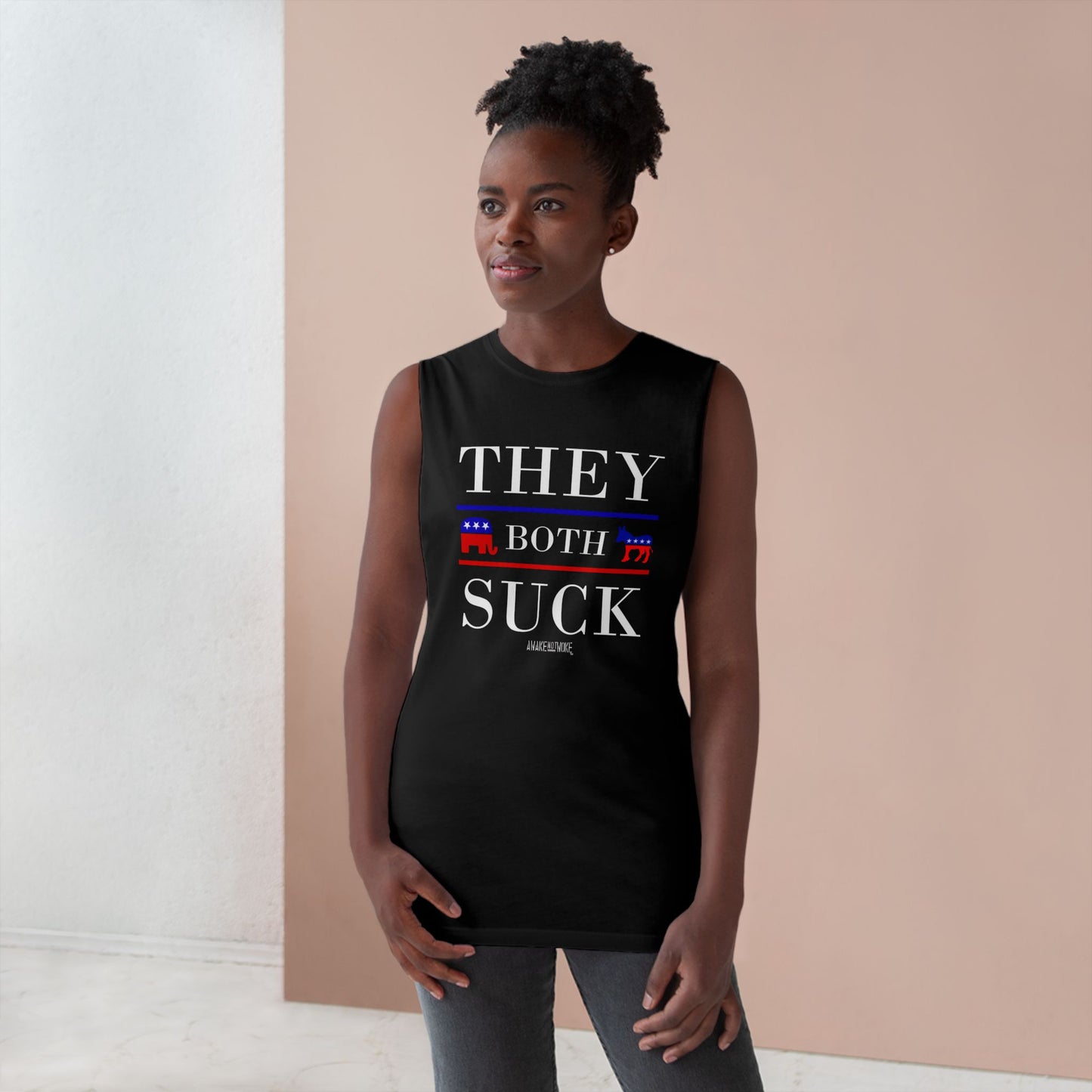 Unisex They Both Suck Tank