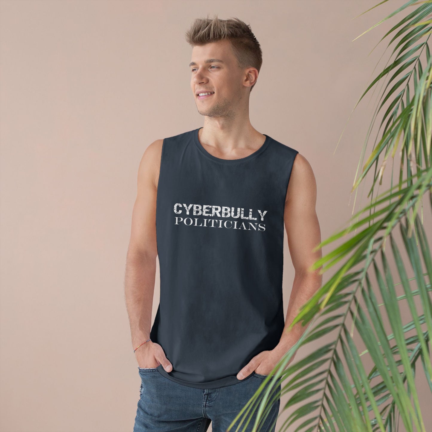 Unisex Cyberbully Politicians Tank - Bold Graphic Layered Apparel