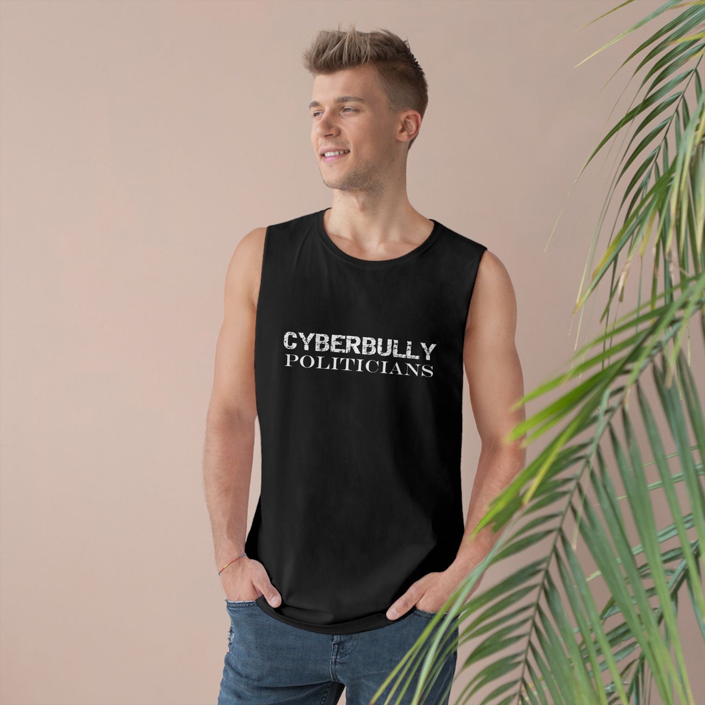 Unisex Cyberbully Politicians Tank - Bold Graphic Layered Apparel