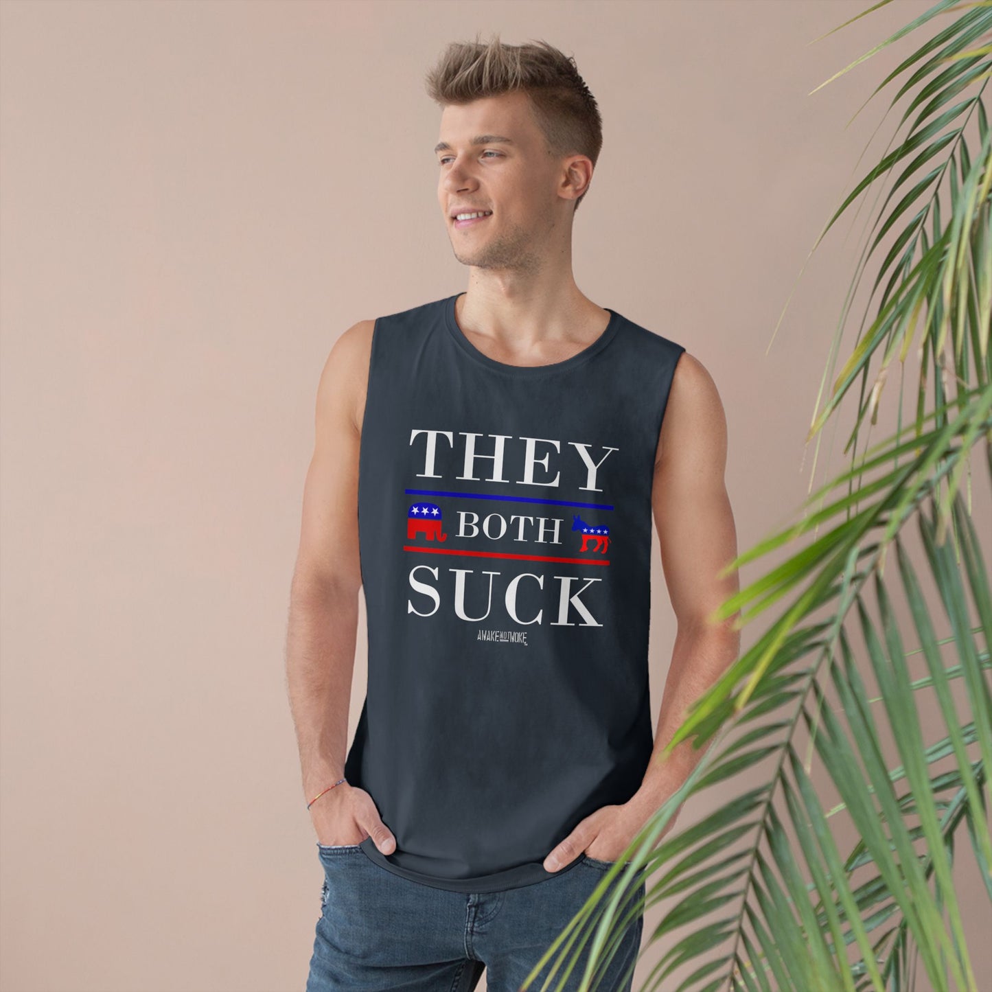 Unisex They Both Suck Tank