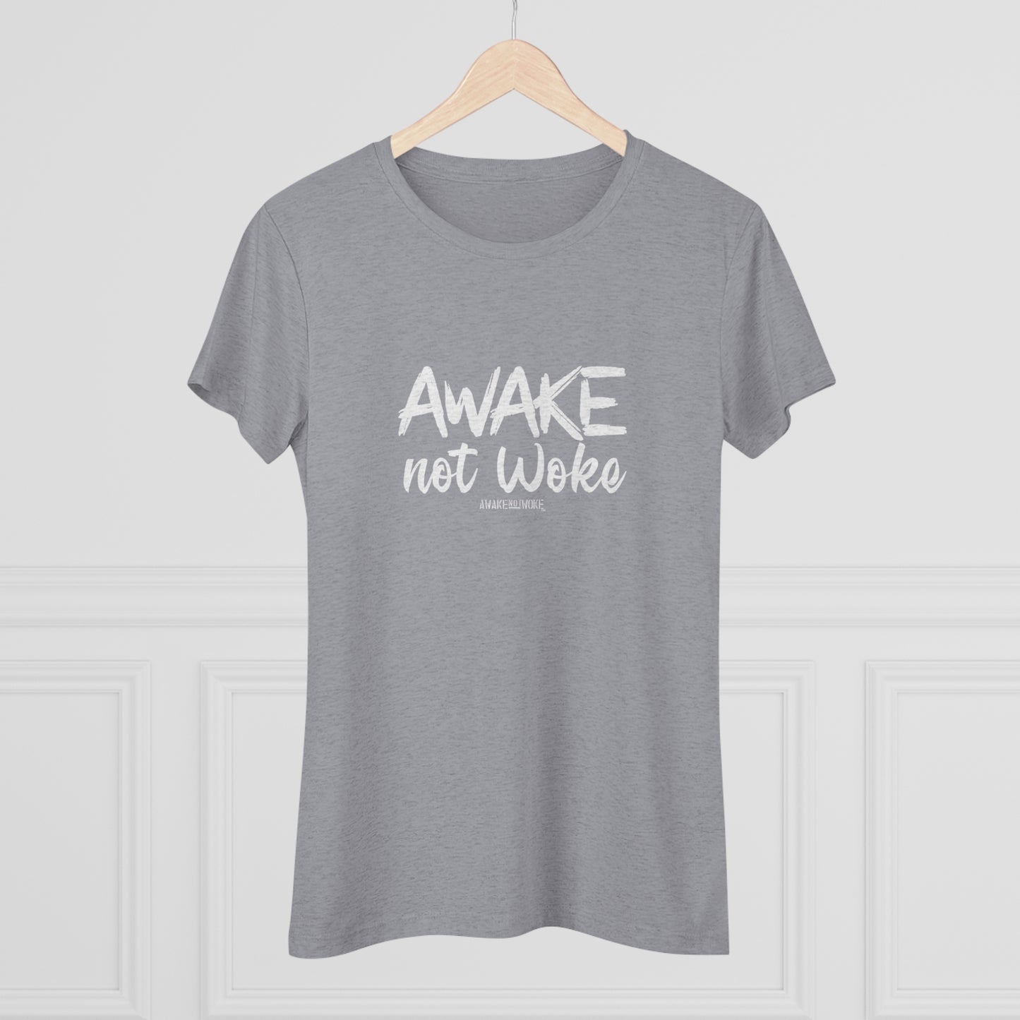 Women's Awake Not Woke Tee