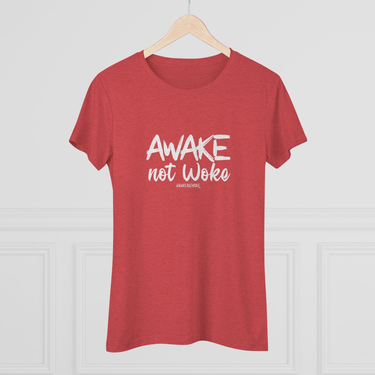 Women's Awake Not Woke Tee