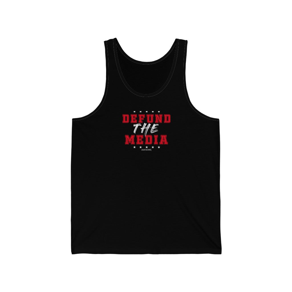 Unisex Defund The Media Jersey Tank