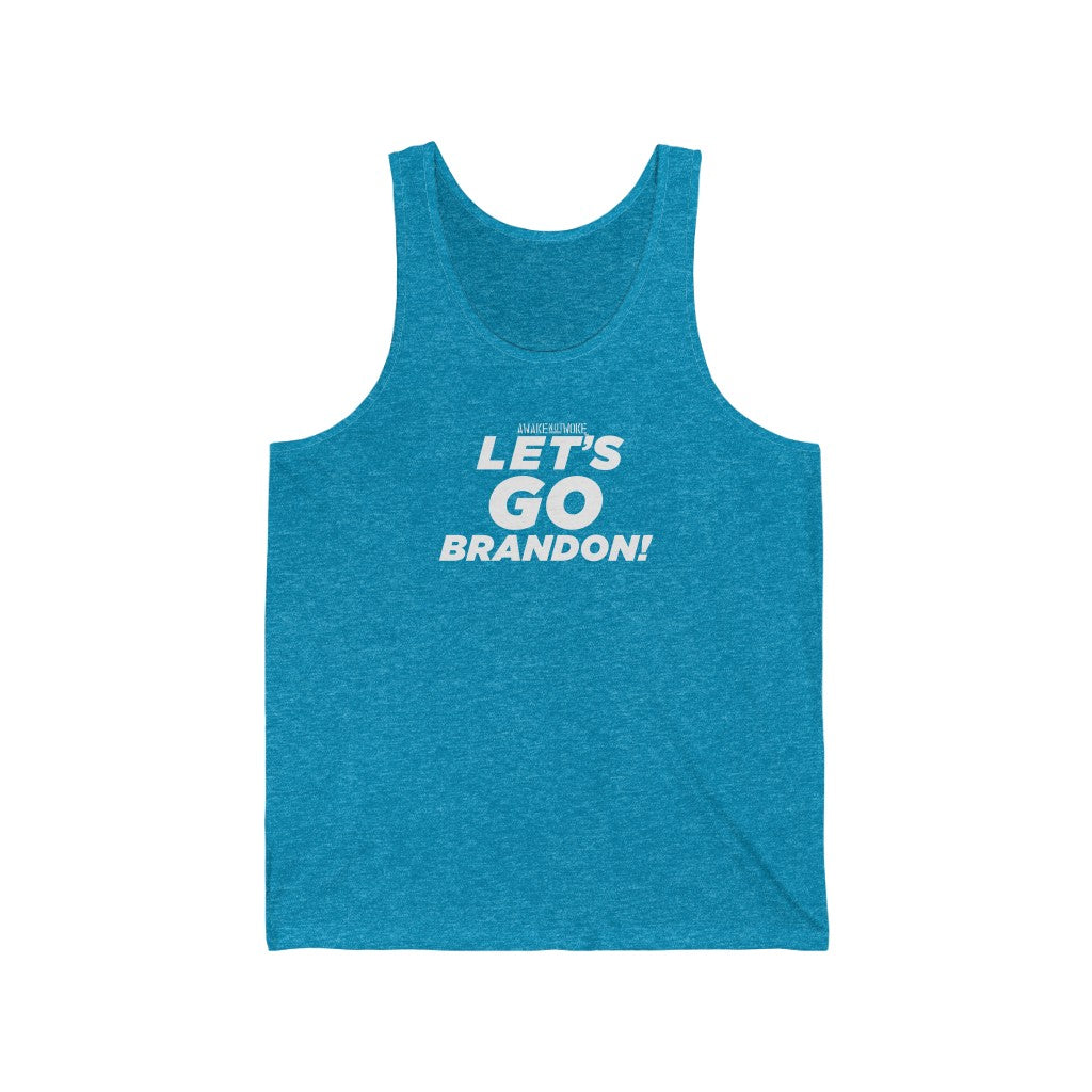 Unisex Lets Go Brandon Jersey Tank