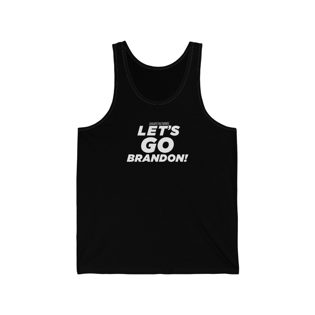 Unisex Lets Go Brandon Jersey Tank