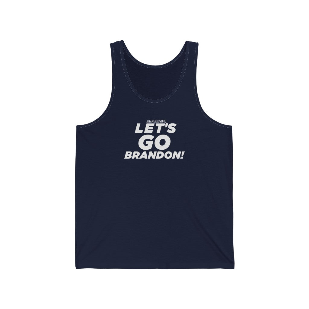 Unisex Lets Go Brandon Jersey Tank