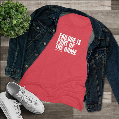 Women's Failure Is Part Of The Game