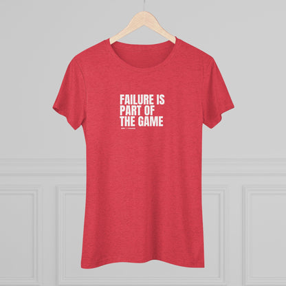 Women's Failure Is Part Of The Game
