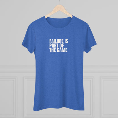 Women's Failure Is Part Of The Game