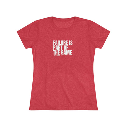 Women's Failure Is Part Of The Game